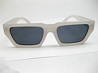 Солнцезащитные очки белые акрил