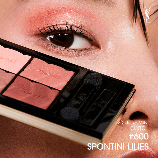 Yves Saint Laurent Couture Mini Clutch Eyeshadow Palette 600 Spontini Lilies 4 STARLOOK