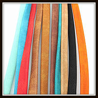 Шнур прямокутний замшевий (10 * 3 мм)