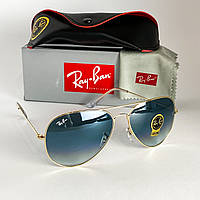 Сонцезахисні Окуляри Рей Бен Ray Ban Aviator RB3025 33 Каплі Скло (Osale)