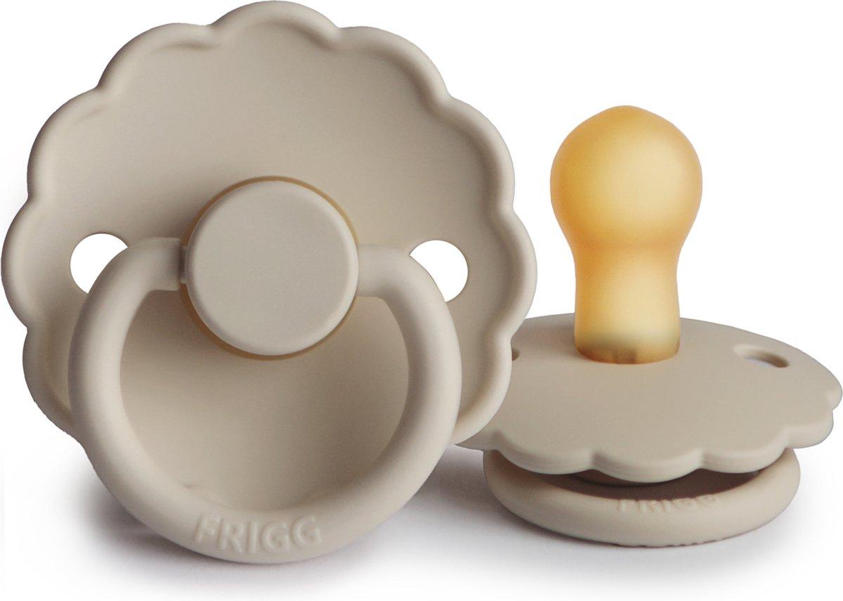 Пустушка Frigg Daisy size 2 (6-18 m) Sandstone, бежевий, фото 1