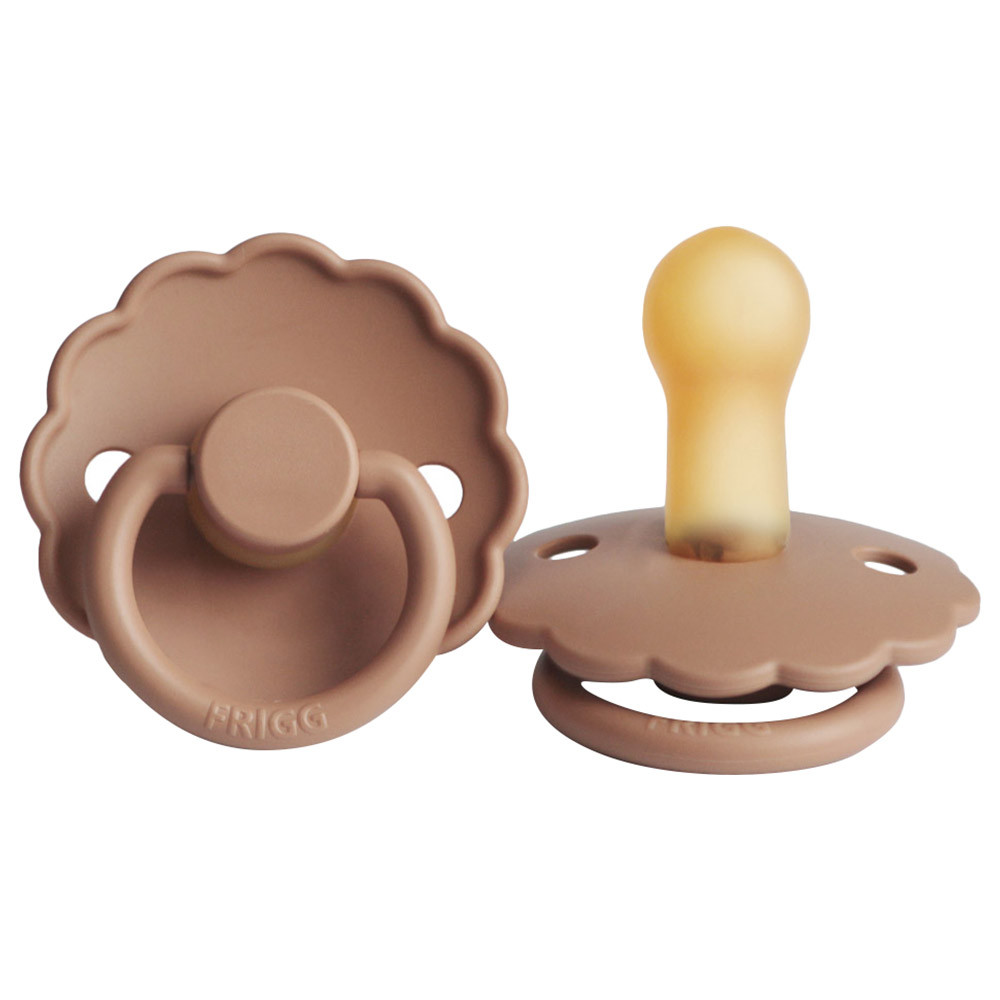 Пустушка Frigg Daisy size 2 (6-18 m) Peach Bronze, теракотовий