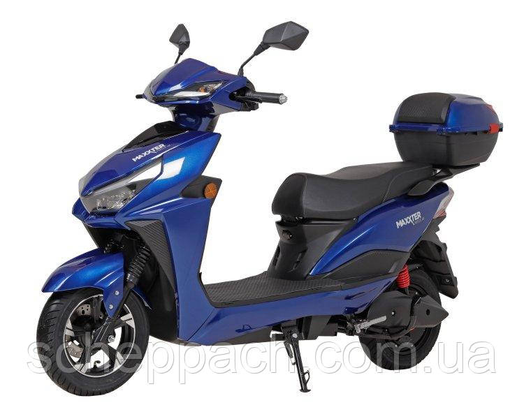Електроскутер Maxxter NEOS III (Blue), фото 1