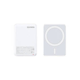 УМБ для смартфонів Remax RPP-509 5000 mAh 15W MagSafe 20W PD USB-C+QC White батарея універсальна