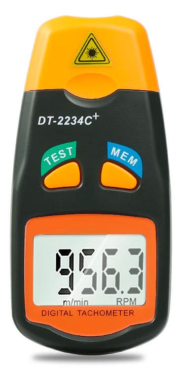 DT2234C plus тахометр, до 99999 rpm, безконтактне вимірювання швидкості обертів
