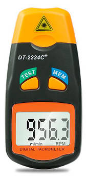 DT2234C plus тахометр, до 99999 rpm, безконтактне вимірювання швидкості обертів
