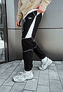 Спортивні чоловічі джогери Staff retro black, фото 5