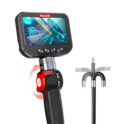 Ендоскоп автомобільний 1м 180град 4.3РК HD 2MP 8.5мм 2600мАг, H408B, фото 1