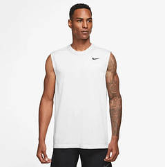 Майка чоловіча спортивна Nike Dri-FIT Legend Men's Sleeveless Fitness T-Shirt (DX0991-100)