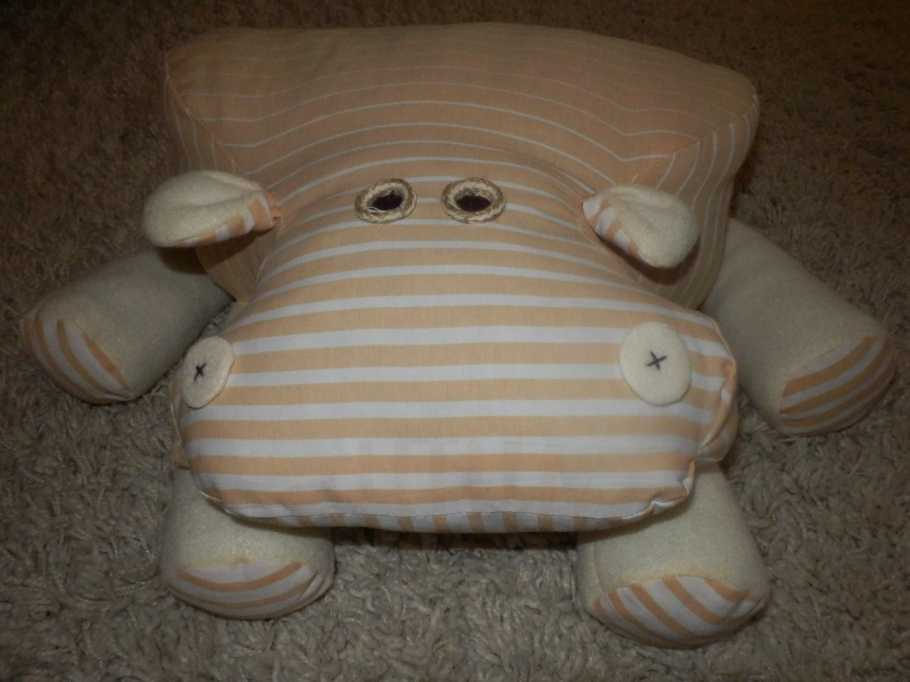 Авторська інтер'єрна подушка-іграшка "БЕМОГЕМША", фото 1