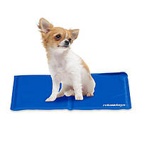 Голубой охлаждающий коврик для собак