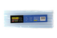 Клей стержневой прозрачный 11.0х200 мм 6шт (пакет) UNIFIX