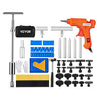 VEVOR 52-piece dent puller dent repair tool set incl 20 bridge puller tabs & 2 x stripping nut 2 in 1