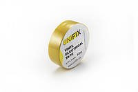 Изолента 0,17 мм*18 мм*25м желтая (пач 10 шт.) UNIFIX