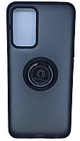 Чехол накладка "Ring Case 3in1" Oppo A16 4G/A55/A55 5G Black