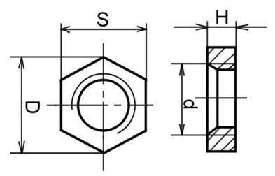 Контргайка ГОСТ 8968-75 - купить