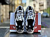 Жіночі чоловічі кросівки New Balance 530 Black White взуття Нью Беланс чорно-білі весна літо, фото 6