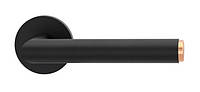 Ручка на розетці для дверей GriffWerk Lucia Select чорний графіт/мідь (Німеччина)