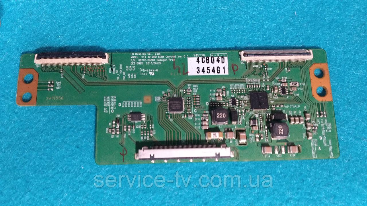 Плата Tcon 6870-0480A от телевизора LG 42LB551V, фото 1
