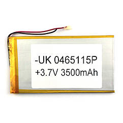 Батарея (акумулятор) універсальний 0465115P 116 х 64 х 4 мм 3500 mAh 3.7 V