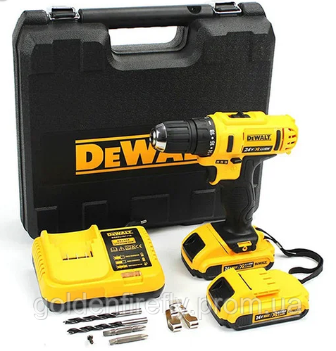 Купить Шуруповерт аккумуляторный DeWALT DCD791 24В/6 Ач, цена 1986 ...