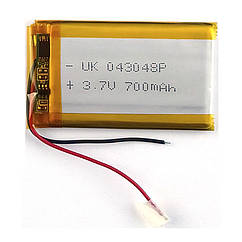 Батарея (акумулятор) універсальний 043048P 50 х 30 х 4 мм, 700 mAh 3.7 V