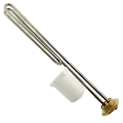 Тэн 4 кВт нержавіючий AISI 304, різьбовий ¼"