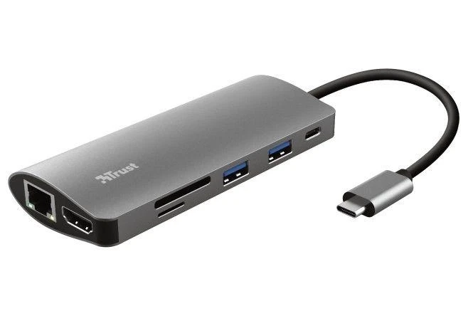 USB-хаб Trust DALYX 7-IN-1 USB-C ALUMINIUM, фото 1