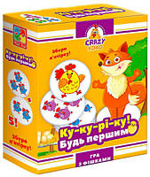 Игра настольная Vladi Toys развлекательная Crazy Koko "Ку-ку-ри-ку" VT8025-08