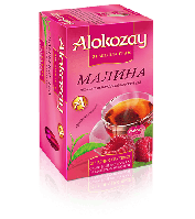 ТМ Alokozay Чай чорний МАЛИНА 25*2 г. 24 шт/уп