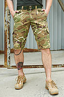 Тактические шорты мужские Rip-Stop карго летние мультикам | Бриджи Рип Стоп военные армейские с карманами