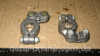 Клема акумулятора/свинець/2шт, фото 1