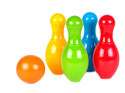 4708 Гра боулінг Технок, куля, 4 кеглі