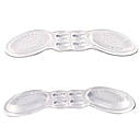 Силіконові вкладиші у взуття від натирання п'ят Insole Butterfly Silicone, фото 8