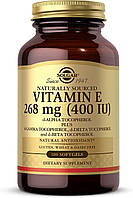 Натуральный витамин E Solgar, Vitamin E, 268 мг, 400 IU, 100 капсул