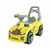 Каталка-толокар автомобиль детский ЛАМБО ORION 021, желтый