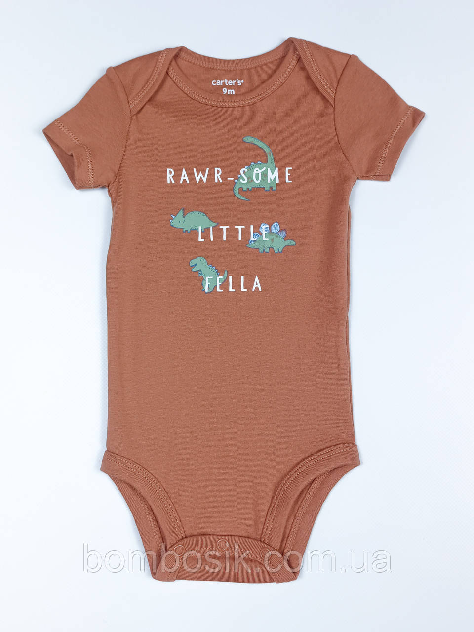 Бодік з коротким рукавом для хлопчика Картерс, 12м (72-76см), фото 1