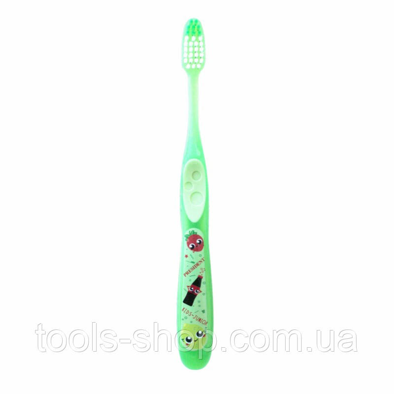 Дитяча зубна щітка PresiDENT KIDS-JUNIOR 5-11 м'яка, фото 1