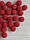 Намистини з пухирцями круглі " Ожина № 2 " 12 мм червоні 500 грам, фото 6