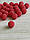 Намистини з пухирцями круглі " Ожина № 2 " 12 мм червоні 500 грам, фото 3