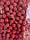 Намистини з пухирцями круглі " Ожина № 2 " 12 мм червоні 500 грам, фото 9