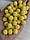 Намистини з пухирцями круглі " Ожина № 2 " 12 мм жовті 500 грам, фото 5