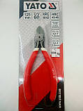 Бокорізи YATO для нарізання кабелю 5" L=125 ММ, фото 3