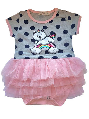 Купить Нарядный бодик с юбкой для девочек 68 -92 см Breeze, цена 350 ...