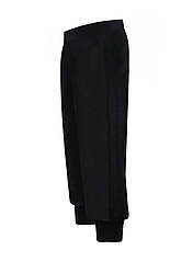 Літні штани жіночі — капрі великого розміру на подвійних манжетах / 56 58 60 62 64 / бриджі та штани капрі літо