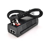 POE гінжектор KM-tech 802.3at (30 Вт) з портами Ethernet 10/100/1000 Мбіт/с