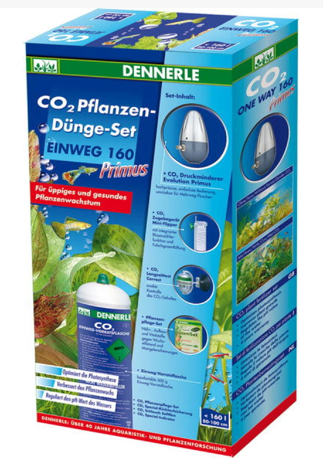 CO2 система, Dennerle CO2 EINWEG 160 Primus. Система добрива вуглекислим газом