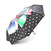 Парасолька жіноча автоматична, D-108см, захист від сонця, UV (99%), захист від дощу, каркас - Al+Fe, Black