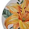 Столовий сервіз фарфоровий у яскравому забарвленні на 6 персон "Тропічні квіти" Brandani, фото 8