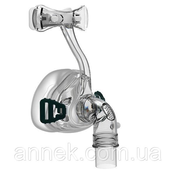 Маска сипап носова ВМС N2 для ІВЛ неінвазивної вентиляції легень із під'єднанням кисню розмір M, фото 1